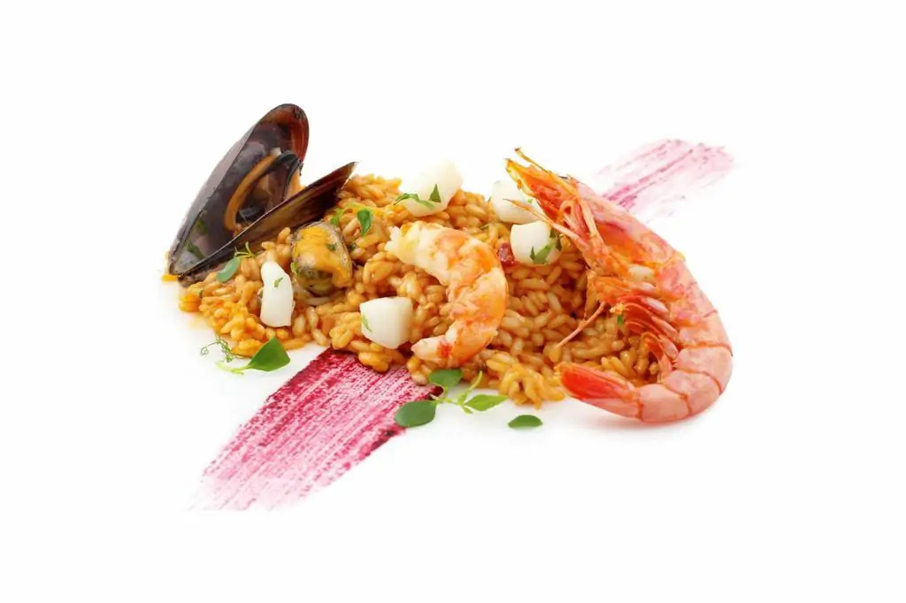 Menú arroz meloso (restaurante)